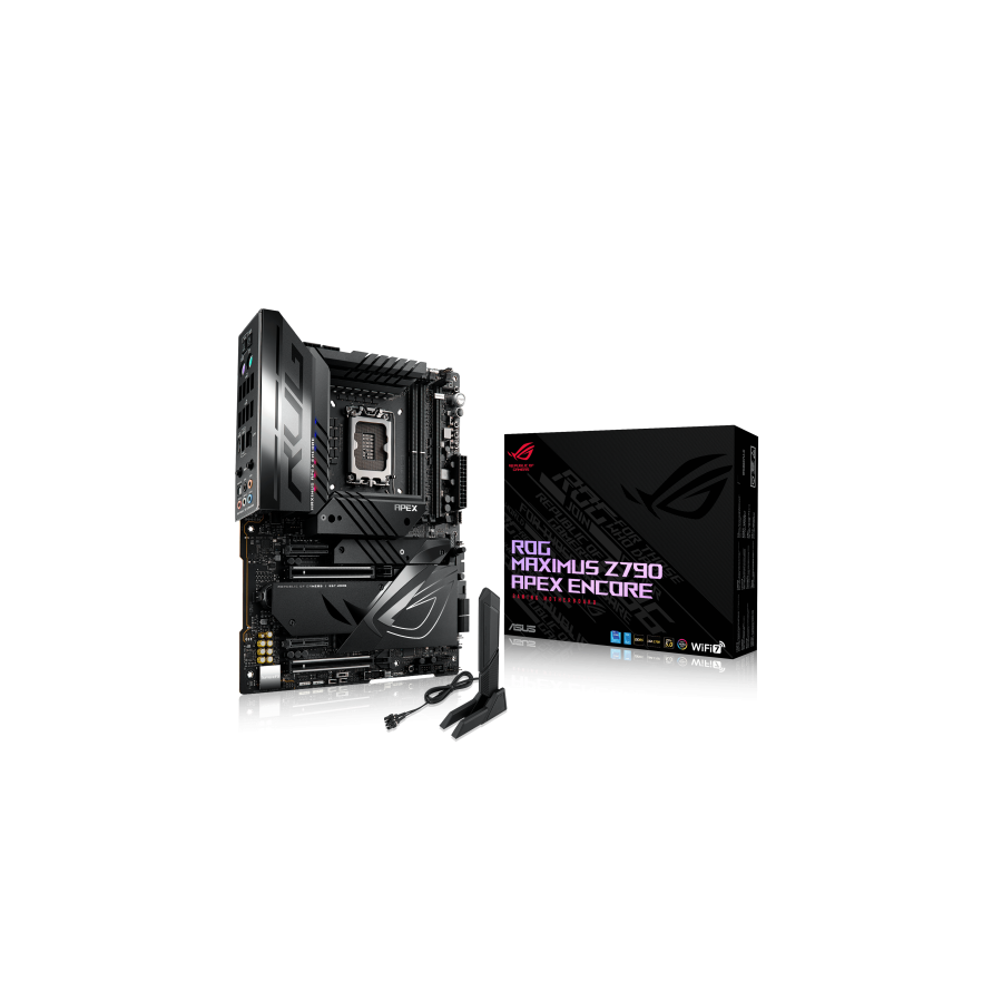 PLACA ASUS ROG MAXIMUS Z790 APEX ENCORE,INTEL,1700,Z790,2DDR5,96GB,HDMI,6SATA3+5M.2,12USB3.2,1GB10GB+1GB2.5+WIFI6E+BT5.3,E-ATX