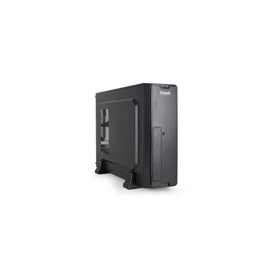 14312-TooQ Caja Slim Micro-ATX TQC-3007U3C-B, Negra