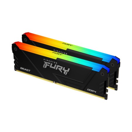 14317-Kingston Technology FURY Beast RGB modulo de memoria 16 GB 2 x 8 GB DDR4 3600 MHz