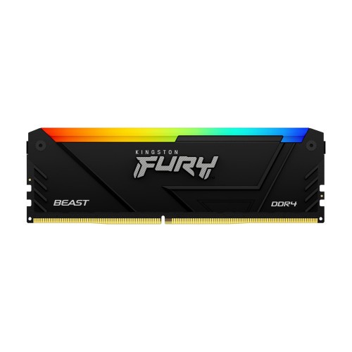 14319-Kingston Technology FURY Beast RGB modulo de memoria 16 GB 1 x 16 GB DDR4 3600 MHz