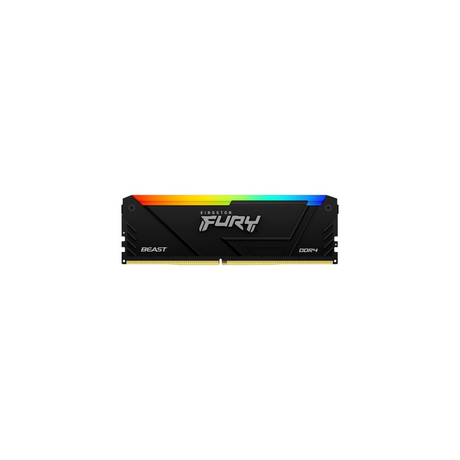 14328-Kingston Technology FURY Beast RGB modulo de memoria 16 GB 1 x 16 GB DDR4 3200 MHz