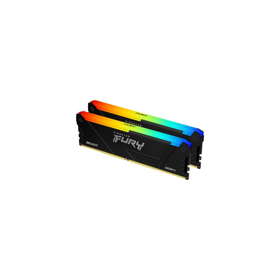 14330-Kingston Technology FURY Beast RGB modulo de memoria 32 GB 2 x 16 GB DDR4 3200 MHz