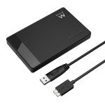 14351-EWENT CAJA HDD/SDD SATA 2.5 SIN TORNILLOS USB 3.2