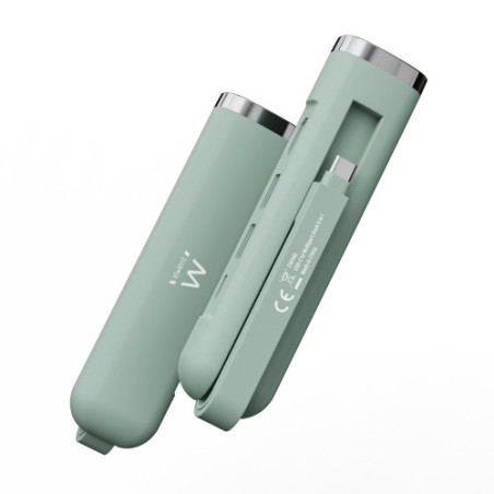 14361-Ewent EW1148 base para portatil y replicador de puertos Alambrico USB 3.2 Gen 1 (3.1 Gen 1) Type-C Verde