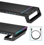 14363-Ewent EW1268 soporte para monitor Negro Escritorio