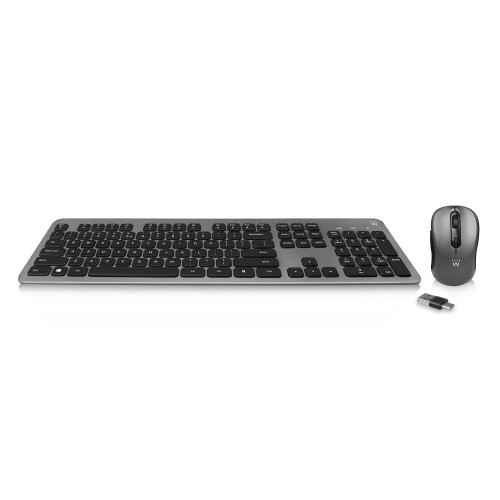 14370-Ewent EW3272 teclado Raton incluido RF inalambrico QWERTY Espanol Negro