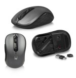 14371-Ewent EW3272 teclado Raton incluido RF inalambrico QWERTY Espanol Negro