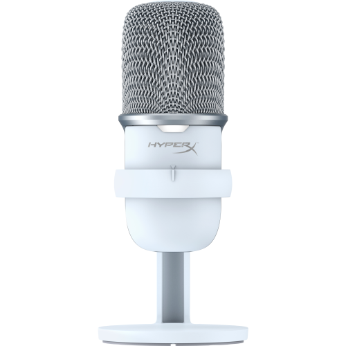 14400-HyperX SoloCast - USB Microphone (White) Blanco Microfono para videoconsola