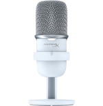 14400-HyperX SoloCast - USB Microphone (White) Blanco Microfono para videoconsola