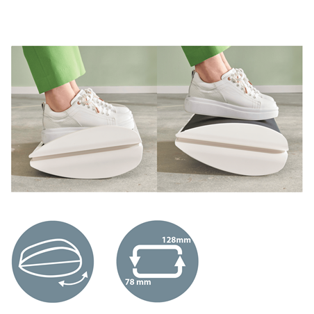 14459-REPOSAPIES AJUSTABLE GRIS ERGO LEITZ 65030085