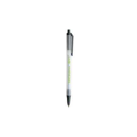 1446-BOLIGRAFO ECO CLICSTIC RECICLADO TRAZO MEDIO EN COLOR NEGRO BIC 8806871