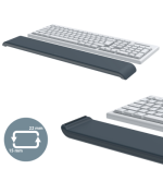 14463-REPOSAMUNECAS AJUSTABLE PARA TECLADO GRIS OSCURO ERGO LEITZ 65230089