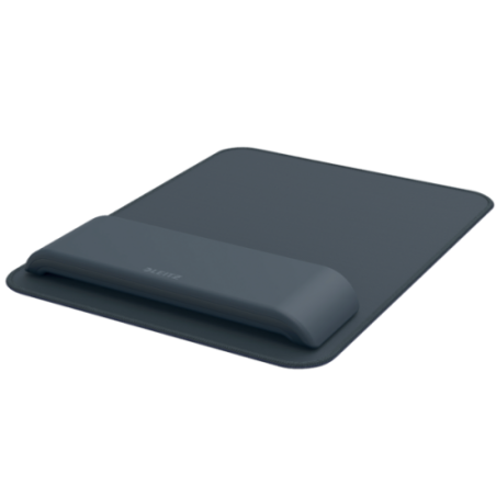 14466-ALFOMBRILLA RATON CON REPOSAMUNECAS AJUSTABLE GRIS OSCURO ERGO LEITZ 65170089