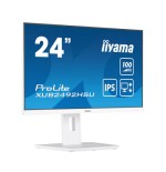14499-MONITOR IIYAMA 24" PROLITE XUB2492HSU-W6, IPS, 100HZ, 0,4MS, USB, HDMI, DISPLAYPORT, ALT 2x2W, ALTU, GIRO, INCLI,