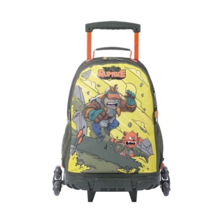 14608-MOCHILA ESCOLAR CON RUEDAS GRANDE DE CARTOONS TOTTO MJ03BWM003-2310-4DJL
