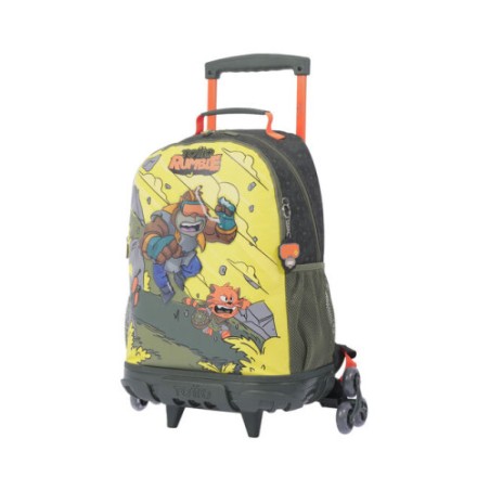 14609-MOCHILA ESCOLAR CON RUEDAS GRANDE DE CARTOONS TOTTO MJ03BWM003-2310-4DJL