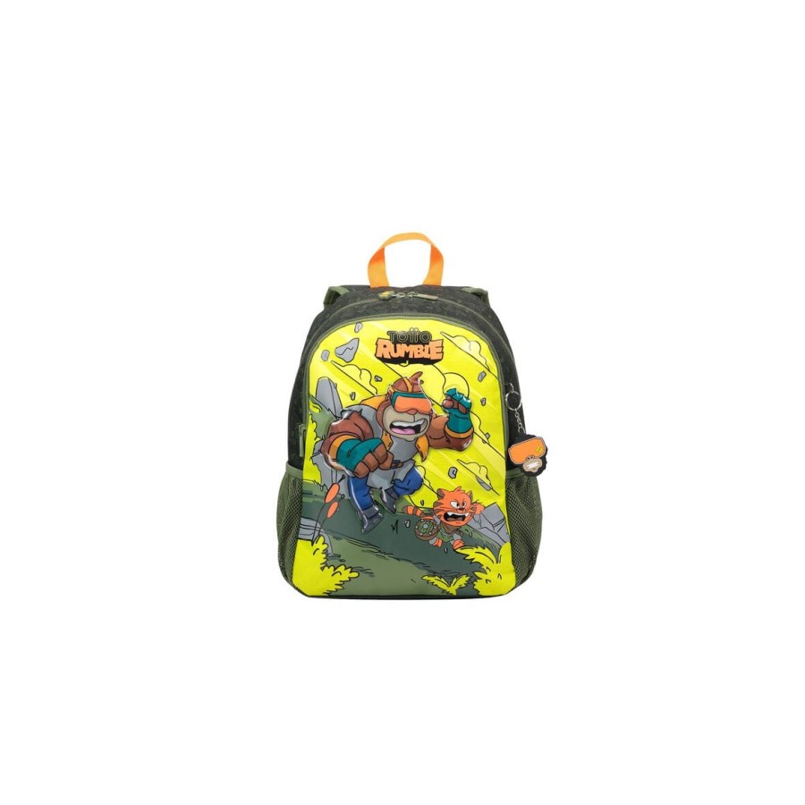 14613-MOCHILA ESCOLAR MEDIANA DE CARTOONS TOTTO MJ04BWM002-2310-4DJM