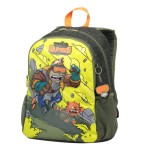 14614-MOCHILA ESCOLAR MEDIANA DE CARTOONS TOTTO MJ04BWM002-2310-4DJM