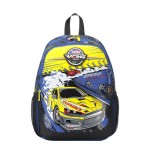 MOCHILA ESCOLAR MEDIANA DE CARRERAS DE COCHES TOTTO MJ04VLC002-2310-6J7M