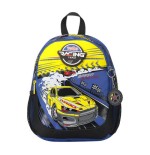 14621-MOCHILA ESCOLAR PEQUENA DE CARRERAS DE COCHES TOTTO MJ04VLC001-2310-6J7S