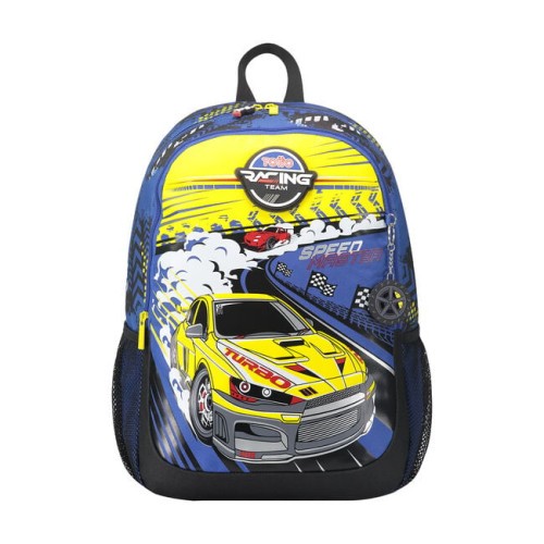14623-MOCHILA ESCOLAR GRANDE DE CARRERAS DE COCHES TOTTO MJ04VLC003-2310-6J7L