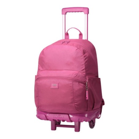14638-MOCHILA ESCOLAR CON RUEDAS COLOR ROSA - TRIK TOTTO MA03TKI003-23100-M89