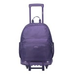 14639-MOCHILA ESCOLAR CON RUEDAS COLOR MORADO - TRIK  TOTTO MA03TKI003-23100-M4R