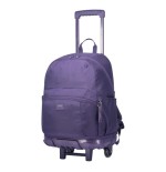 14640-MOCHILA ESCOLAR CON RUEDAS COLOR MORADO - TRIK  TOTTO MA03TKI003-23100-M4R