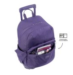 14642-MOCHILA ESCOLAR CON RUEDAS COLOR AZUL MARINO - TRIK TOTTO MA03TKI003-23100-Z1V