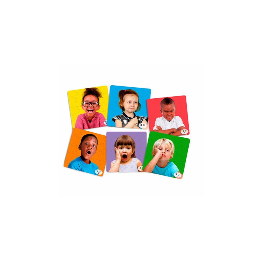 14655-SET 6 PUZZLES EMOCIONES MINILAND 5005035270