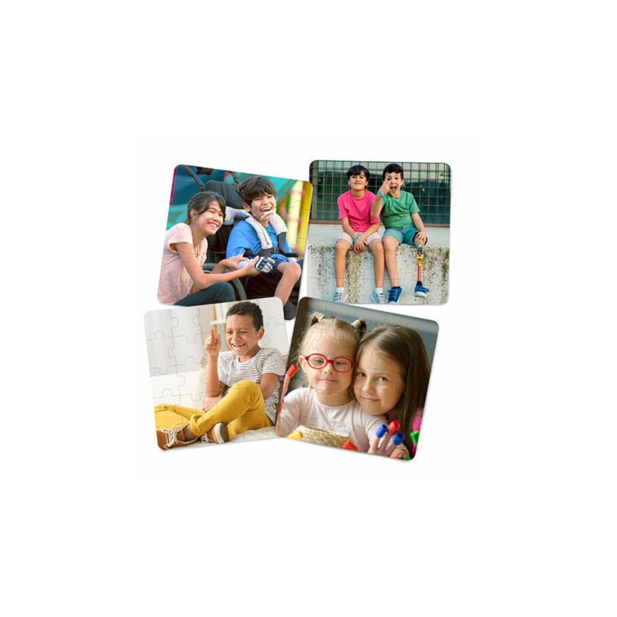 14656-SET 4 PUZZLES INCLUSION MINILAND 5005035271