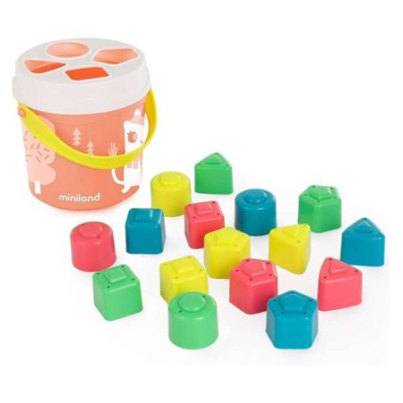14658-CUBO & FORMAS ENCAJABLE COLOR SALMON MINILAND 5005097342
