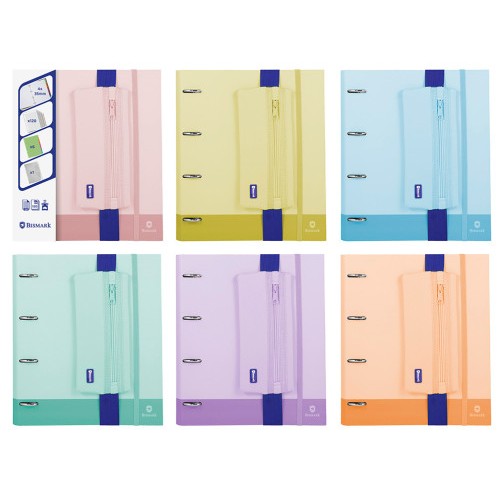 SET CARPEBLOCK + PORTATODO NEOPRENO PASTEL BISMARK 330199