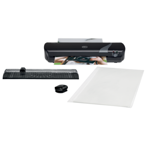 14696-GBC Inspire+ Plastificadora en frio/caliente 250 mm/min Negro