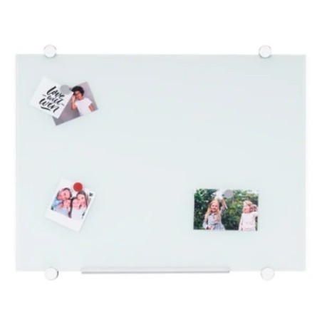14754-PIZARRA MAGNETICA VIDRIO BLANCO FLOW 900X1200MM BIOFFICE GL080106