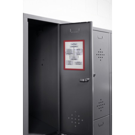 14763-Durable DURAFRAME marco magnetico A4 Rojo