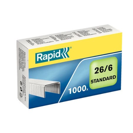 14789-Rapid 24861300 grapa Paquete de grapas 1000 grapas