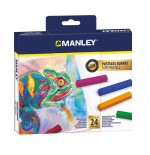 14889-ESTUCHE 24 SOFT PASTELS MANLEY MSP00024