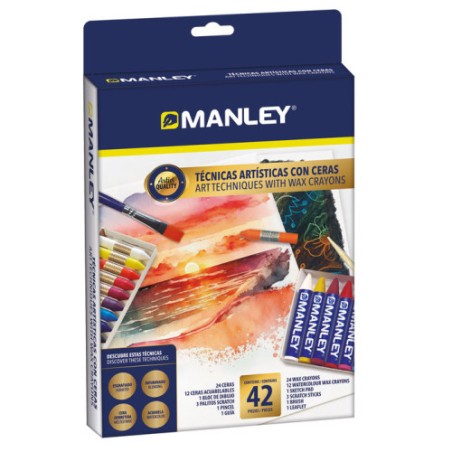 14895-SET TECNICAS ARTISTICAS CON CERAS MANLEY MNC00110