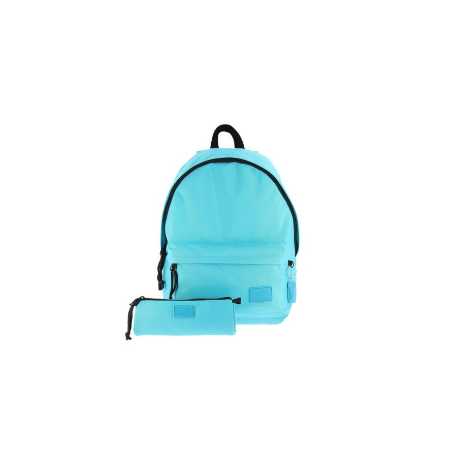 14902-PACK MOCHILA + ESTUCHE COLOR AZUL - KALEX TOTTO MA04COM093-22100-Z95
