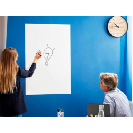 1491-ROLLO ADHESIVO VELLEDA CUBIERTA BARNIZ 100X67 CM. SIN ROTULADOR VELLEDA 870493