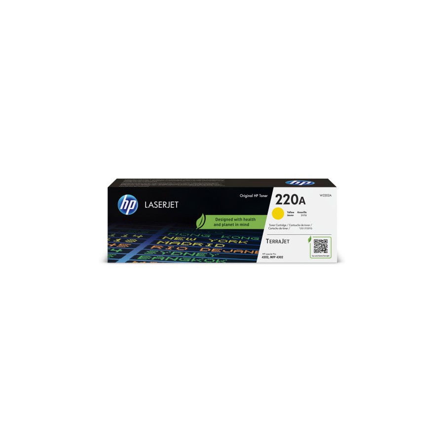 14995-HP Cartucho de toner Original LaserJet 220A amarillo