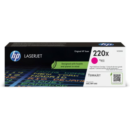 14997-HP Cartucho de toner Original LaserJet 220X magenta