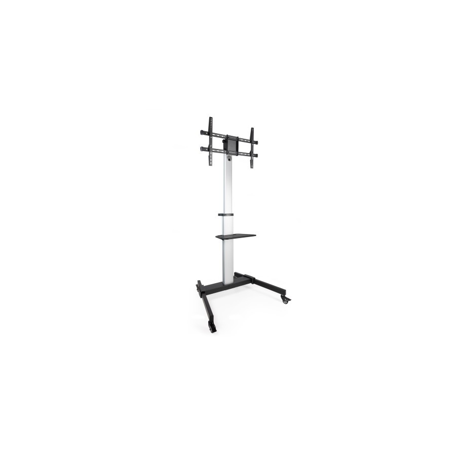 14998-TooQ Hera Soporte de Suelo de Aluminio con Ruedas para Pantalla 37"-86"