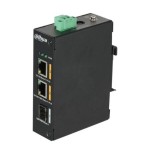 15051-(DH-PFS3103-1GT1ET-60-V2) DAHUA SWITCH INDUSTRIAL 3 PUERTOS, 2 POE