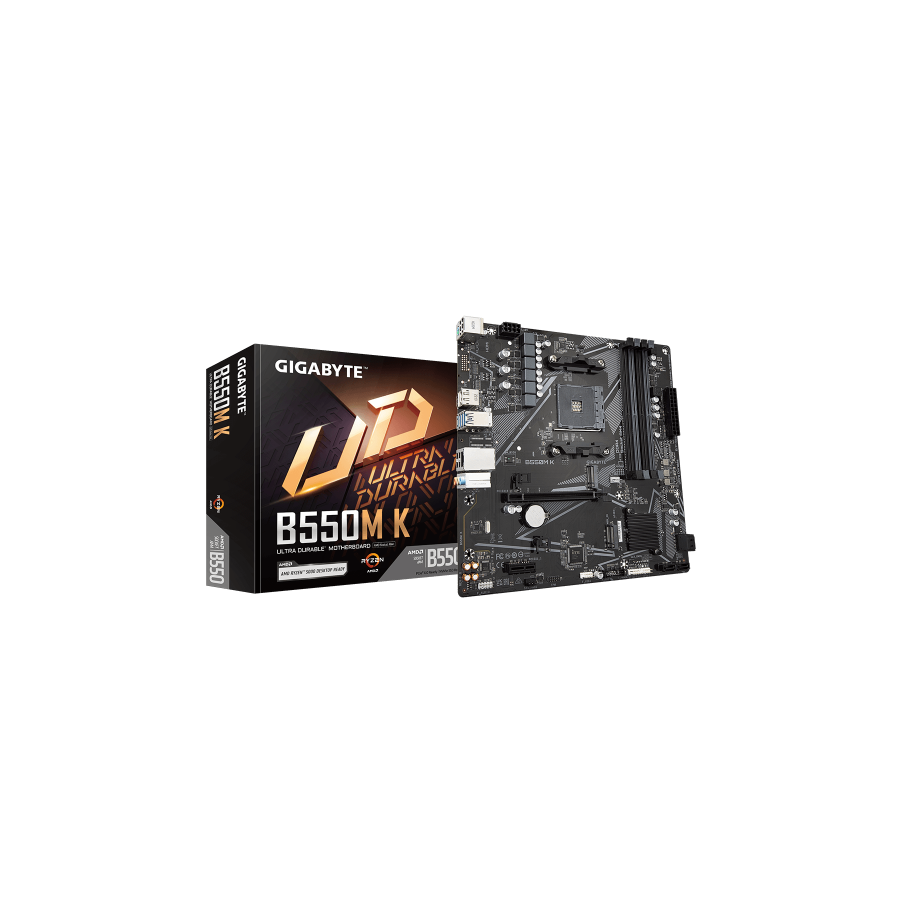 15065-Gigabyte B550M K 1.0 placa base AMD B550 Zocalo AM4 micro ATX