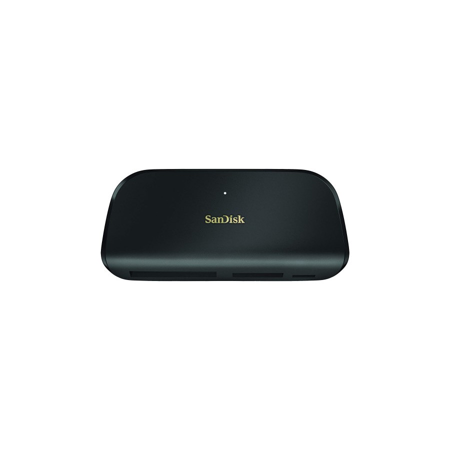 SanDisk ImageMate PRO USB-C lector de tarjeta USB 3.2 Gen 1 (3.1 Gen 1) Type-C Negro