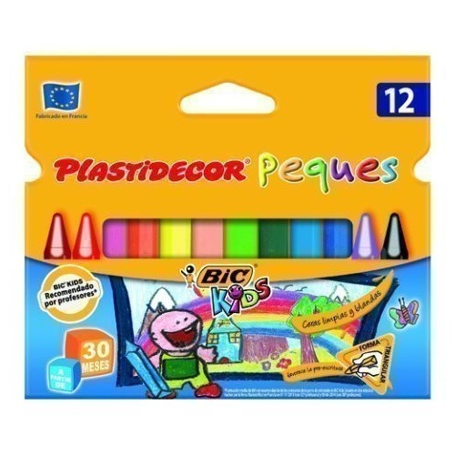 1507-BIC PlastiDecor laapiz de color Multicolor 12 pieza(s)