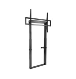 15071-TooQ HIPERION Soporte de Suelo/Pared Fijo para Pantallas 55"-100", Negro