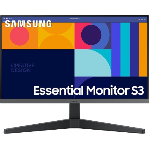 SAMSUNG MONITOR IT 24" (LS24C332GAUXEN) // 1920 X 1080 PIXELS - 100 HZ - 16:9 - 4 MILLISECONDS - BLACK